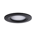 Paulmann Lumi�re encastr�e NOVA COIN LED rond, rigide, lot de 3 Coin IP44, noir mat  11W 460lm 2700K 100� 100� CRI >80