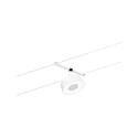 Paulmann Syst�me de corde LED WIRE SYSTEMS CORDUO CIRCLE rond, lot de 5, commutable IP20, chrome, blanc mat 