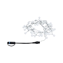 Paulmann lumi�res f��riques PLUG & SHINE LIGHT CHAIN 5 court IP44, noir  gradable