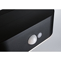 Paulmann Lampe murale solaire ADYA Bas, ovale, avec capteur IP44, noir  