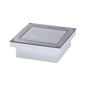 Paulmann Projecteur encastré BRICK 100X100MM accessible, contrôlable par ZigBee, favorable aux insectes IP67, acier inoxydable