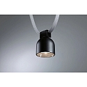 Paulmann Luminaire syst�me � LED ULine SPOT RONDE � 8.5CM pivotant � la cardan IP20, noir mat gradable