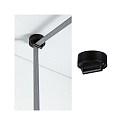 Paulmann Support de sangle ULine - STRAP HOLDER rond, isol�, m�canique, universal, noir mat