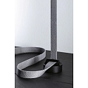 Paulmann Support de sangle ULine - STRAP HOLDER rond, isol�, m�canique, universal, noir mat