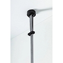 Paulmann Support de sangle ULine - STRAP HOLDER rond, isol�, m�canique, universal, noir mat