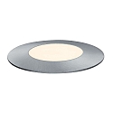 Paulmann Projecteur encastr� FLOOR MINI PLUG & SHINE CH lot de 3 IP67, opale, argent 