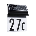 Paulmann Num�ro de maison lumineux IP44, noir 