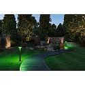 Paulmann Borne d'�clairage PLUG&SHINE RGBW, contr�lable par ZigBee LED IP44, anthrazit gradable