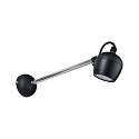 Paulmann outdoor wall luminaire KIKOLO ZigBee controllable LED IP65, anthracite dimmable