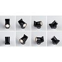 Paulmann outdoor wall luminaire CUFF PIR with sensor IP44, anthracite, transparent 