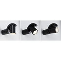 Paulmann outdoor wall luminaire CUFF PIR with sensor IP44, anthracite, transparent 