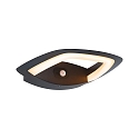 outdoor wall luminaire AKENA PIR with sensor, insect friendly, sea-air resistant IP44, anthracite 