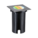 Projecteur encastr� FLOOR RGBW angulaire, contr�lable par ZigBee IP67, noir gradable