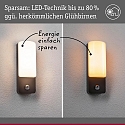 outdoor wall luminaire BONNIE PIR with sensor, insect friendly, sea-air resistant IP44, anthracite 