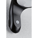 Paulmann solar wall luminaire DISKOLA PIR with sensor IP44, anthracite, transparent 