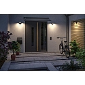 Paulmann solar wall luminaire BOROLA PIR with sensor IP44, anthracite, transparent 