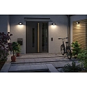 Paulmann solar wall luminaire SOROVA PIR with sensor IP44, anthracite, transparent 