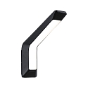 outdoor wall luminaire MERANO PIR with sensor IP44, anthracite, transparent 