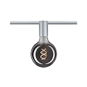 Paulmann socket URAIL CEILING SOCKET E27, chrome matt dimmable