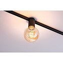 Paulmann Culot URAIL CEILING SOCKET E27, noir  gradable