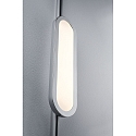 1-Projecteur monophasé URAIL PANEL LOOP LED ovale, commutable, chromé mat 
