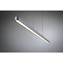 Paulmann Luminaire à suspension URAIL LENTO LED haut bas, chromé mat