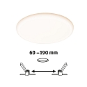 Paulmann Panneau à LED VELUNA VARIFIT LED rond, contrôlable par ZigBee, gradable 21W 1300lm 3000 - 6500K CRI >80