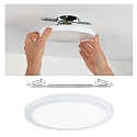Paulmann Panneau à LED COVER-IT LED réglable, 24W 1700lm 4000K CRI >80