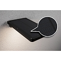 Paulmann outdoor wall luminaire SOLVEIGH LED with motion detector IP44, black 