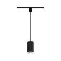 1- Luminaire � suspension monophas� URAIL CORUS E27, noir