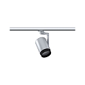 Paulmann track spot PRORAIL3 SPOT ASTHENE cylindrical, adjustable E27, chrome