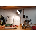 Paulmann reading lamp JUNUS FLEXARM LED with switch E14 IP20, black dimmable