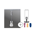Paulmann URail 2Easy Basic Pendelum, excl. lamp, max. 20W E27, chrome matt