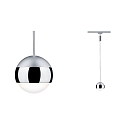 Paulmann Luminaire � suspension URAIL CAPSULE II LED, chrome, chrom� mat gradable