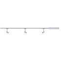Ensemble de luminaires URAIL BARELLI lot de 3 GU10, chrome, chrom� mat gradable