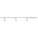 Paulmann Ensemble de luminaires URAIL BARELLI lot de 3 GU10, chrome, chrom� mat gradable