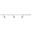 Ensemble de luminaires URAIL COVER lot de 3 GU10, chrome, chrom� mat gradable