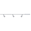 Paulmann Ensemble de luminaires URAIL COVER lot de 3 GU10, chrome, chrom� mat gradable