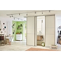 Paulmann Ensemble de luminaires URAIL COVER lot de 3 GU10, chrome, chrom� mat gradable
