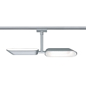 Paulmann Spot URAIL DIPPER LED � 2 flammes, chrom� mat, blanche gradable