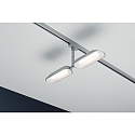 Paulmann Spot URAIL DIPPER LED � 2 flammes, chrom� mat, blanche gradable