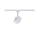Paulmann Spot URAIL CUBE LED, chrome, blanche gradable
