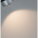 Paulmann Spot URAIL ALDAN LED avec optique de lentille, chromé mat, noir  gradable