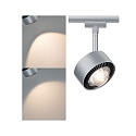 Paulmann Spot URAIL ALDAN LED avec optique de lentille, chromé mat, noir  gradable