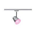 Paulmann Spot URAIL ZIGBEE CONE RGBW RGBW, contr�lable par ZigBee GU10, chrom� mat gradable