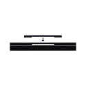 Paulmann 1-phase track cover URAIL, black, transparent