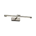Eclairage de tableau MINGO petit, cylindrique, inclinable IP20, laiton antique 