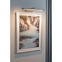 Paulmann picture lamp MINGO small, cylindrical, tiltable IP20, brushed aluminium 