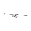 picture lamp MINGO large, cylindrical, tiltable IP20, brushed aluminium 