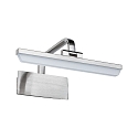 Paulmann Eclairage de tableau RENAN petit, angulaire, inclinable IP20, aluminium bross� 